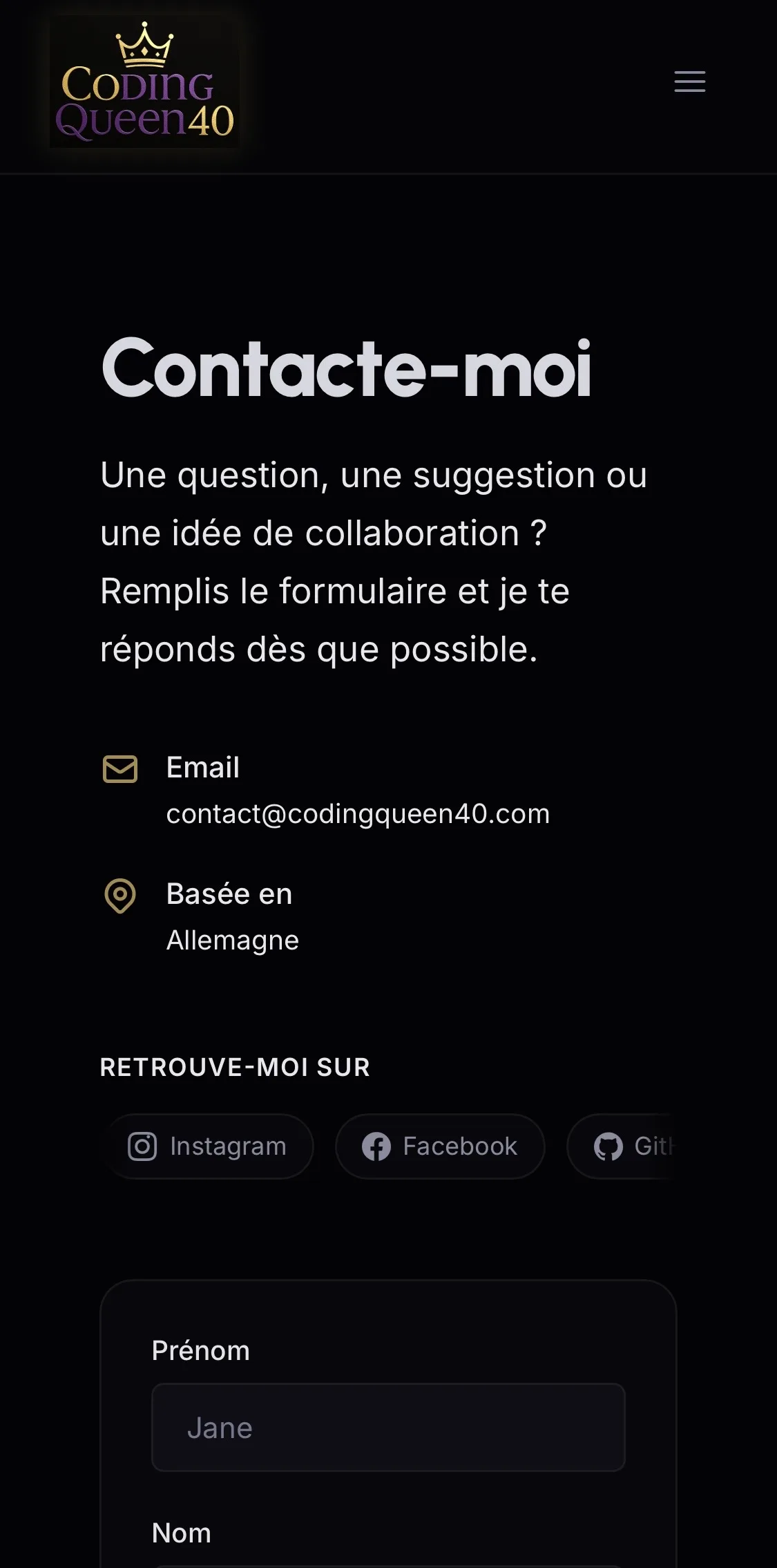 CodingQueen40 — Blog